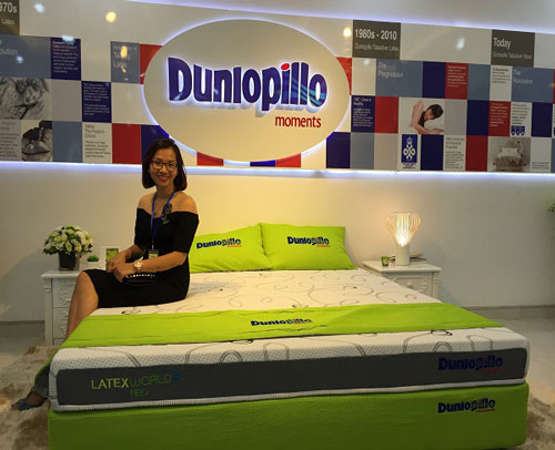 Đệm cao su Dunlopillo Latex World NEO