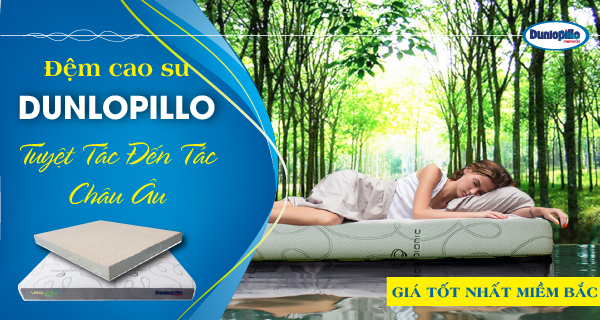 Đệm Dunlopillo Chính Hãng